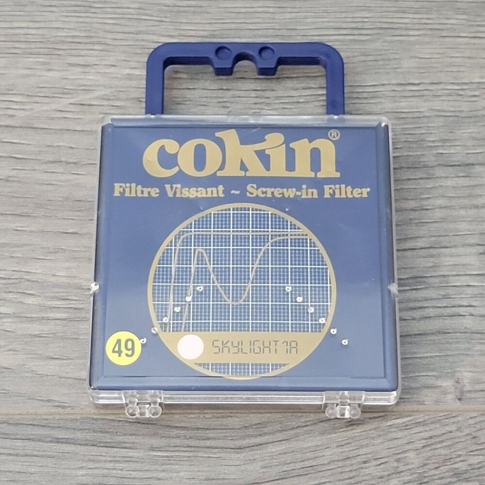 Cokin Optilight 49mm Skylight Lens Filter ST49S Screw In Camera Filter